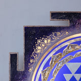 Sri Yantra blue 100cm