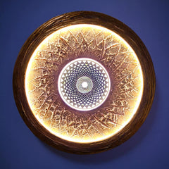 The Sahasrara Sun, dynamic copper 70cm